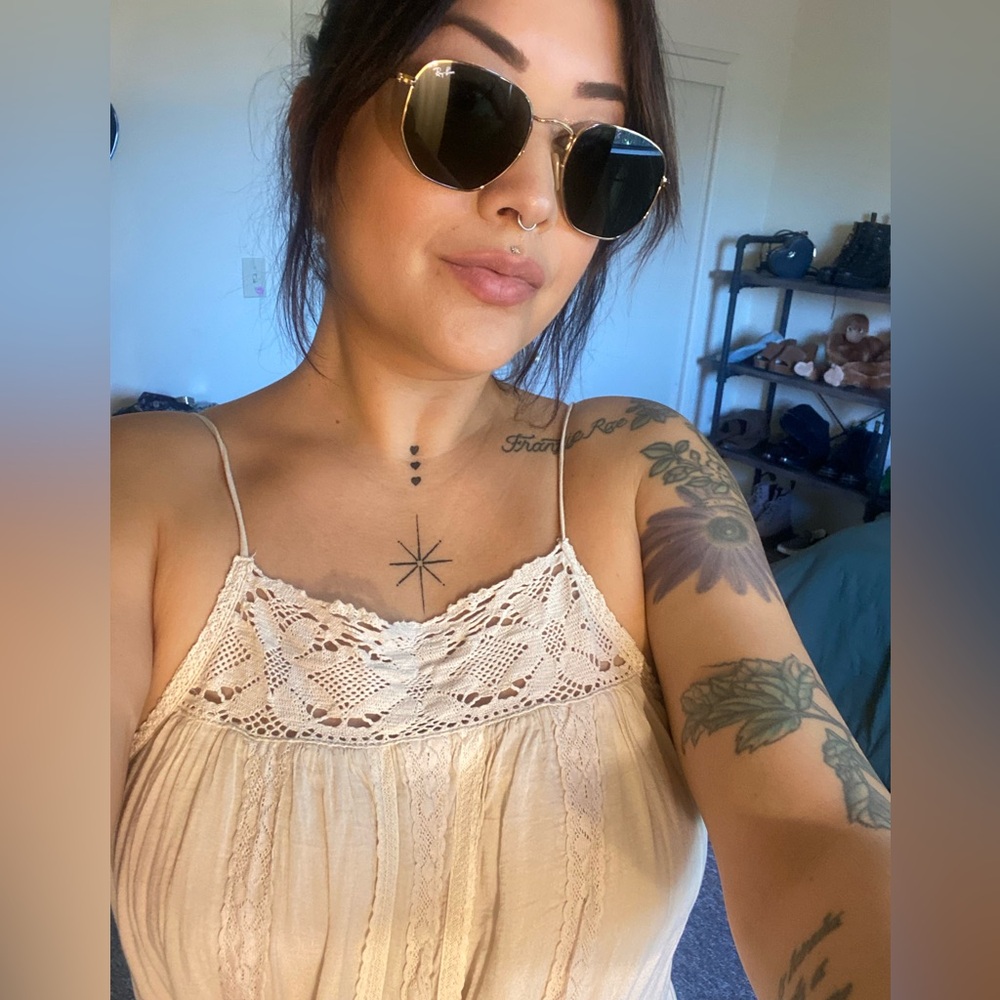 Spell & the Gypsy - Harmony Strappy Dress Elegant Cream Lace Trim